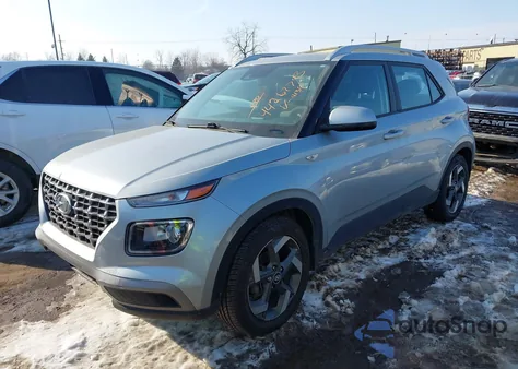 2021 Hyundai Venue Sel z USA, uszkodzony, nr VIN KMHRC8A33MU074139